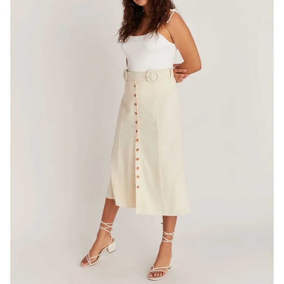 Backyard Roses Stella MIDI Skirt - Picture 2 of 3